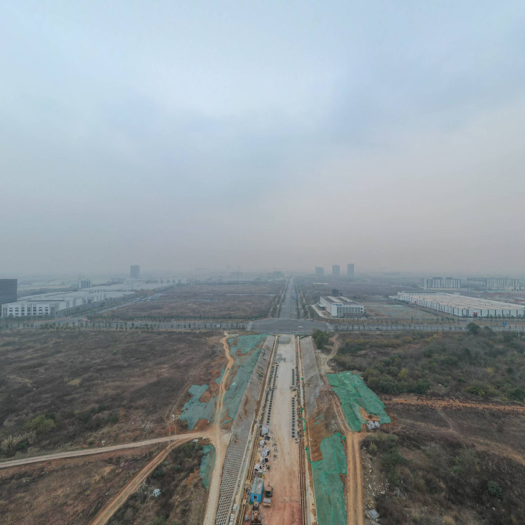 成南高速扩容工程LJ2-2分部20231222全景